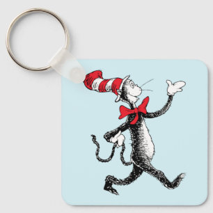 Dr. Seuss   Cat in the Hat Cat Walk Key Ring