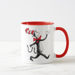 Dr. Seuss   Cat in the Hat Cat Walk Mug