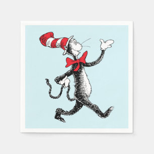 Dr. Seuss   Cat in the Hat Cat Walk Napkin
