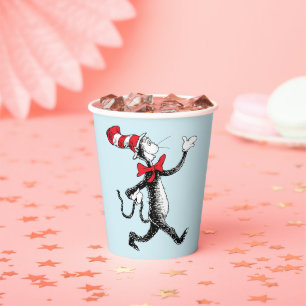 Dr. Seuss Cat in the Hat Cat Walk Paper Cups