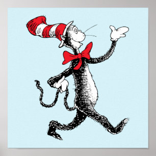 Dr. Seuss   Cat in the Hat Cat Walk Poster