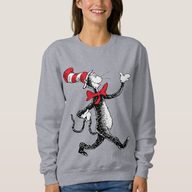 Dr. Seuss | Cat in the Hat Cat Walk Sweatshirt (Front)