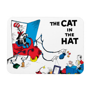 Dr. Seuss   Cat in the Hat Cleans Up Magnet