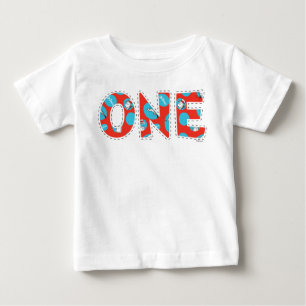 Dr. Seuss   Cat in the Hat First Birthday Baby T-Shirt