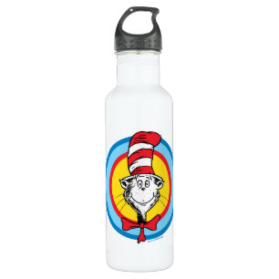Dr. Seuss Cat in the Hat Head Graphic 710 Ml Water Bottle