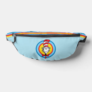Dr. Seuss Cat in the Hat Head Graphic Bum Bags