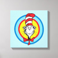 Dr. Seuss | Cat in the Hat Head Graphic