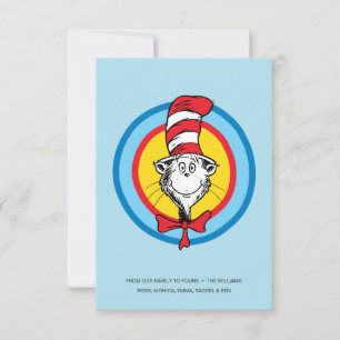 Dr. Seuss Cat in the Hat Head Graphic Card