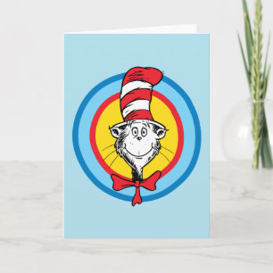 Dr. Seuss Cat in the Hat Head Graphic Card