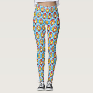 Dr. Seuss   Cat in the Hat Head Graphic Leggings