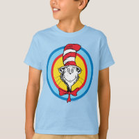 Dr. Seuss | Cat in the Hat Head Graphic