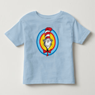 Dr. Seuss   Cat in the Hat Head Graphic Toddler T-Shirt