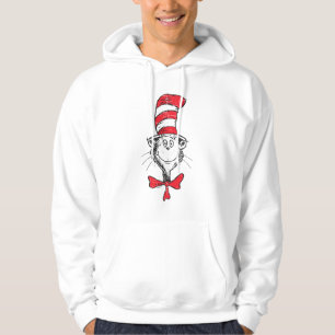 Dr. Seuss   Cat in the Hat Head - Vintage Hoodie