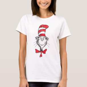 Dr. Seuss Cat in the Hat Head - Vintage T-Shirt