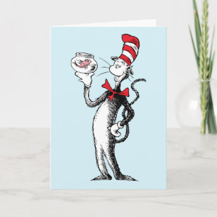 Dr. Seuss Cat in the Hat & Krinklebine Card