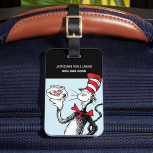 Dr. Seuss Cat in the Hat & Krinklebine Luggage Tag