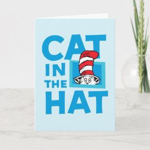 Dr. Seuss Cat in the Hat Logo Card