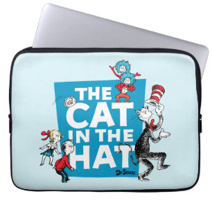 Dr. Seuss   Cat in the Hat Logo - Characters Laptop Sleeve