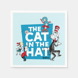 Dr. Seuss   Cat in the Hat Logo - Characters Napkin
