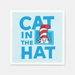 Dr. Seuss   Cat in the Hat Logo Napkin