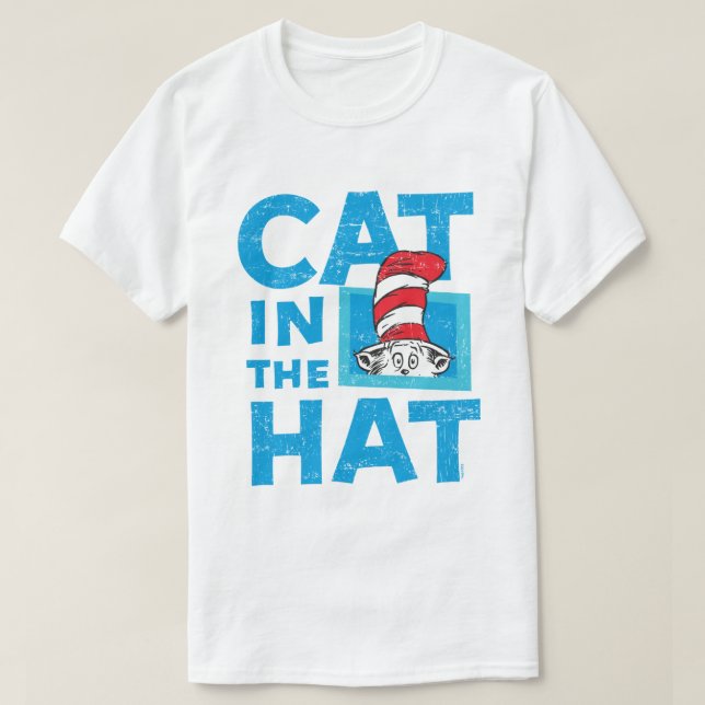 Dr. Seuss | Cat in the Hat Logo T-Shirt (Design Front)