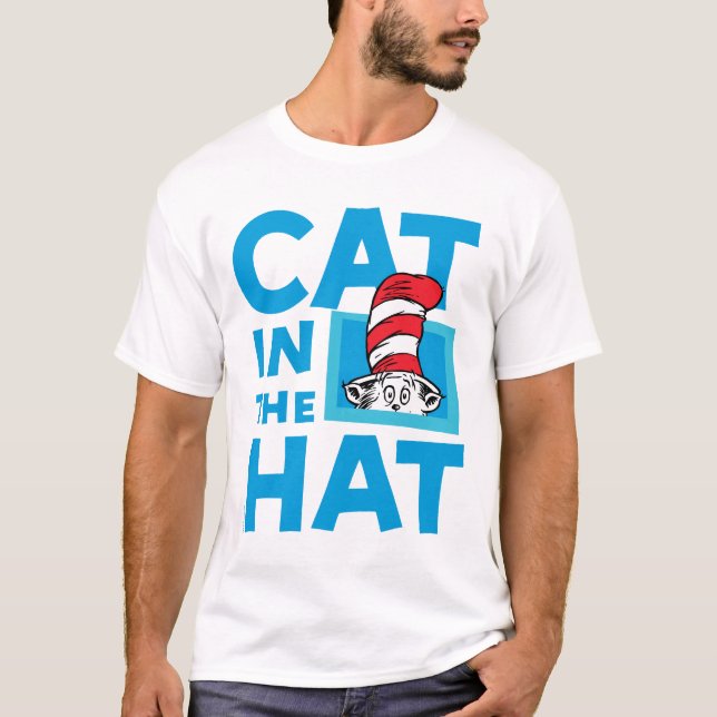 Dr. Seuss | Cat in the Hat Logo T-Shirt (Front)