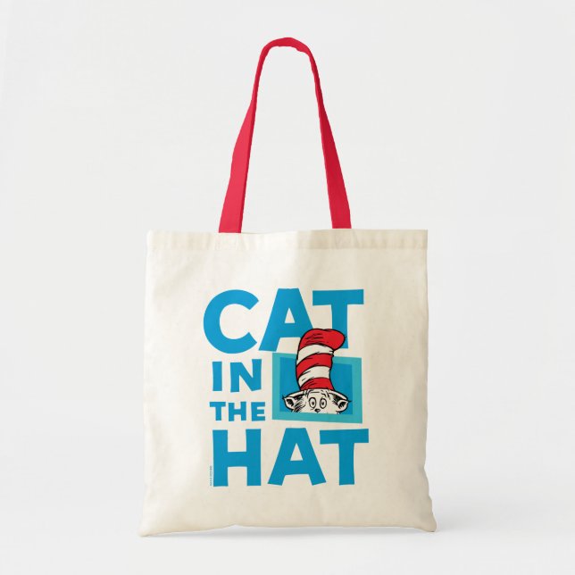 Dr. Seuss | Cat in the Hat Logo Tote Bag (Front)