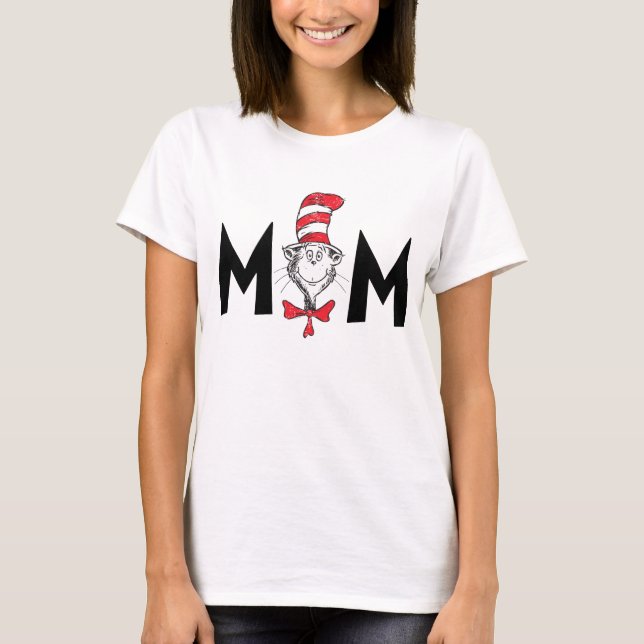 Dr. Seuss Cat in the Hat Mum T-Shirt (Front)
