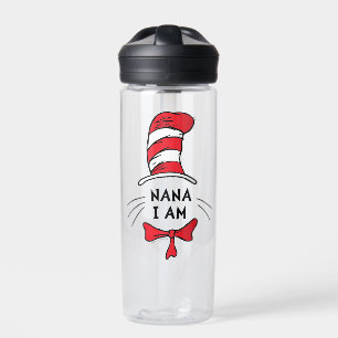 Dr. Seuss Cat in the Hat - Nana I am Water Bottle
