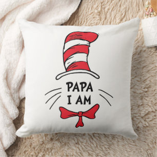 Dr. Seuss   Cat in the Hat - Papa I am Cushion