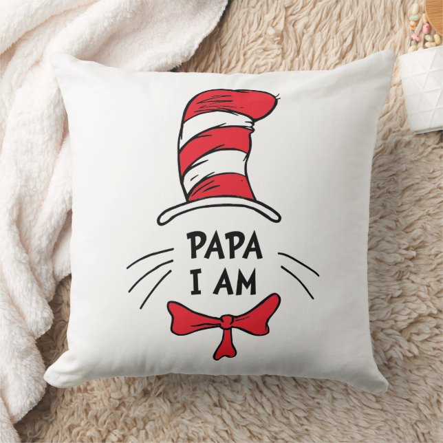 Dr. Seuss | Cat in the Hat - Papa I am Cushion (Blanket)