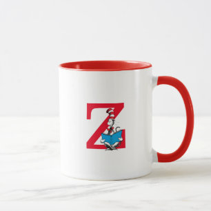 Dr. Seuss Cat in the Hat - Reading Monogram Z Mug