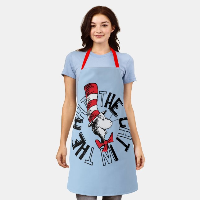 Dr. Seuss | Cat in the Hat Round Art Apron (Worn)