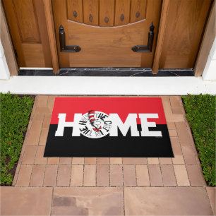 Dr. Seuss Cat in the Hat Round Art Doormat