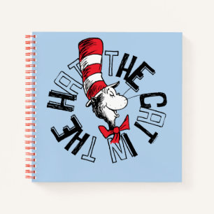 Dr. Seuss   Cat in the Hat Round Art Notebook