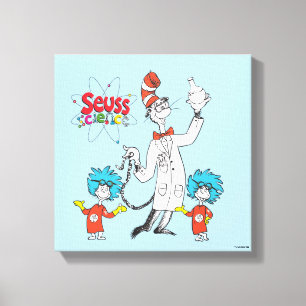 Dr. Seuss   Cat in the Hat Seuss Science Canvas Print