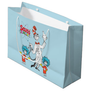 Dr. Seuss   Cat in the Hat Seuss Science Large Gift Bag