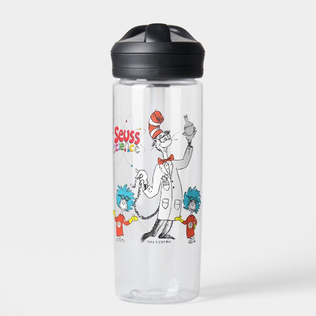 Dr. Seuss | Cat in the Hat Seuss Science Water Bottle (Front)