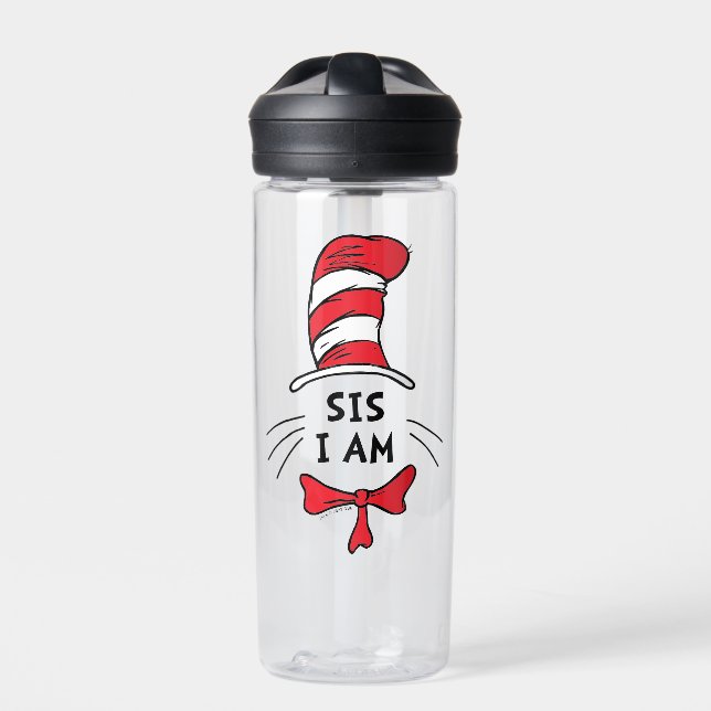 Dr. Seuss | Cat in the Hat - Sis I am Water Bottle (Front)
