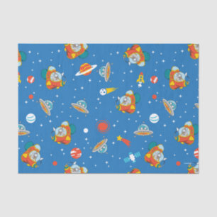 Dr. Seuss Cat in the Hat Space Pattern Tissue Paper