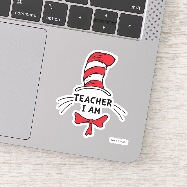 Dr. Seuss | Cat in the Hat - Teacher I am (Detail)