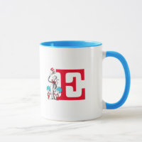 Dr. Seuss Cat in the Hat, Thing One Monogram E