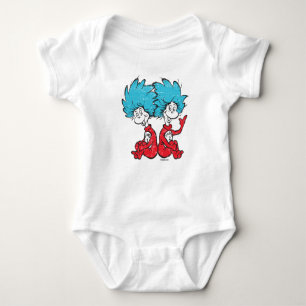 Dr. Seuss   Cat in the Hat - Thing One, Thing Two Baby Bodysuit
