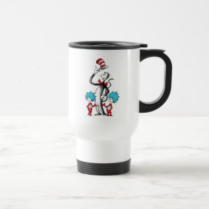 Dr. Seuss   Cat in the Hat, Thing One & Thing Two Travel Mug