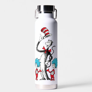 Dr. Seuss Cat in the Hat, Thing One & Thing Two Water Bottle