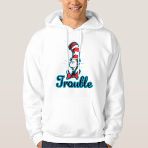Dr. Seuss   Cat in the Hat Trouble Hoodie