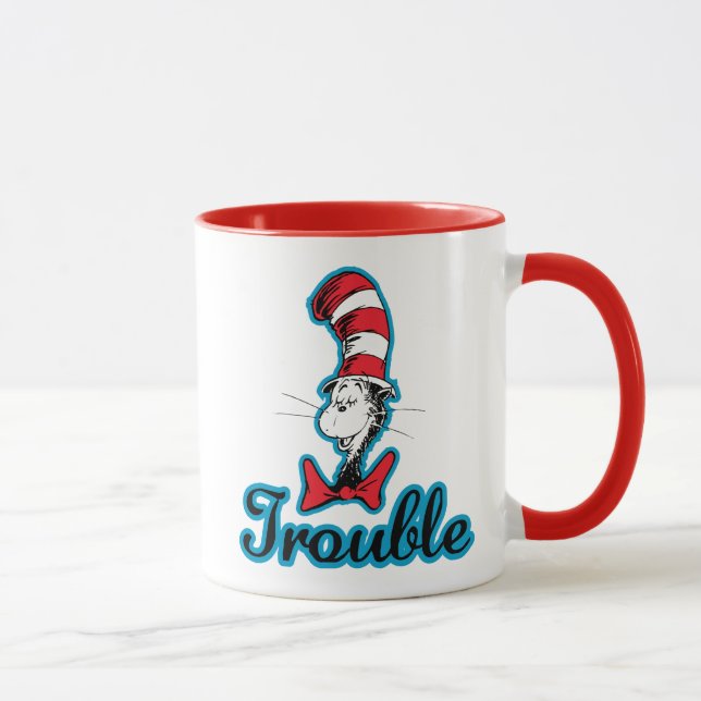 Dr. Seuss | Cat in the Hat Trouble Mug (Right)