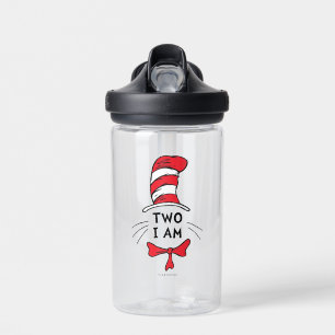 Dr. Seuss   Cat in the Hat - Two I Am Birthday Water Bottle