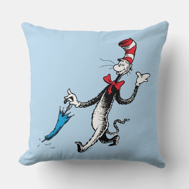 Dr. Seuss | Cat in the Hat Umbrella Walk Cushion (Front)