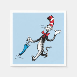 Dr. Seuss   Cat in the Hat Umbrella Walk Napkin
